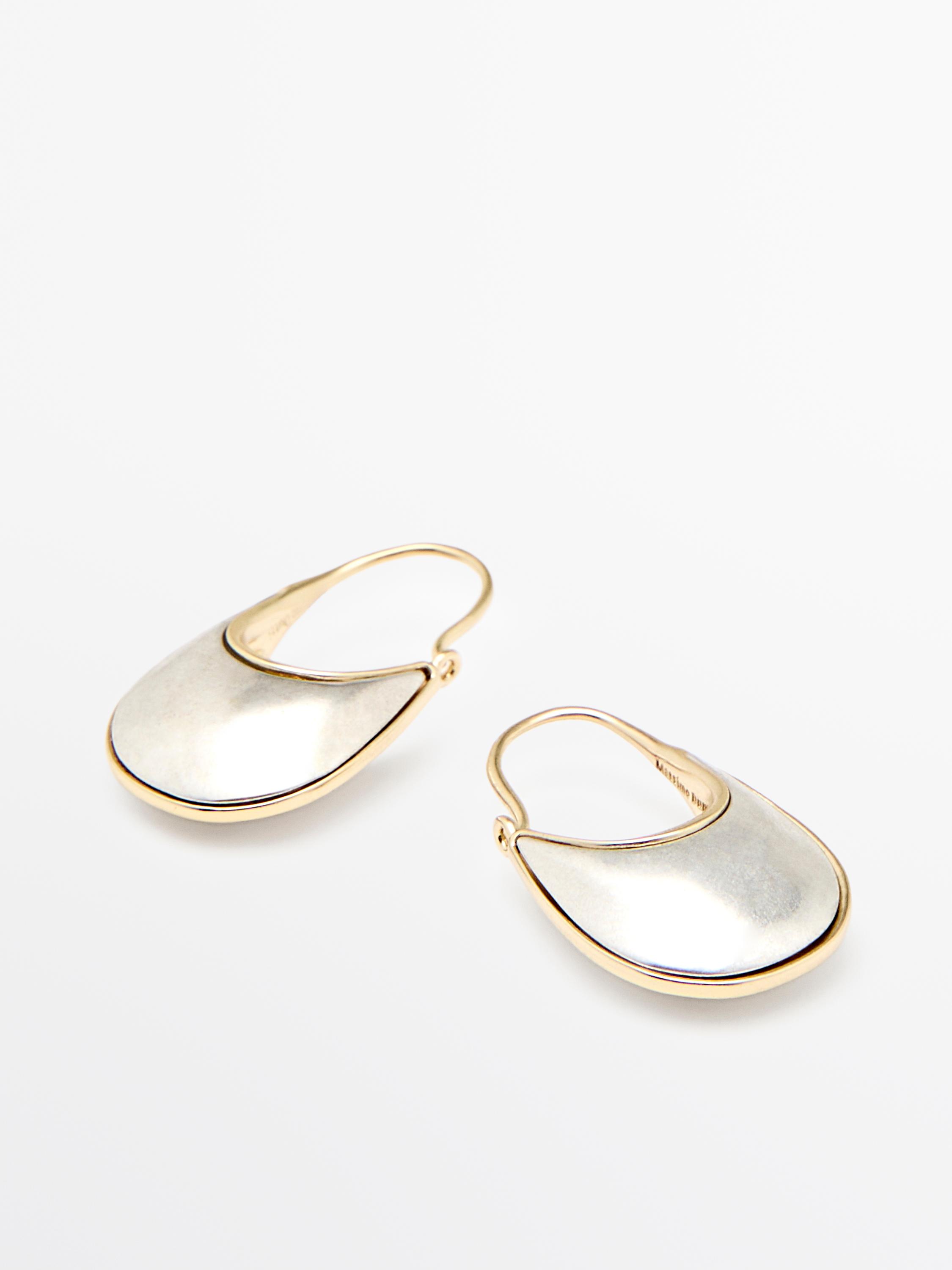 Boucles d’oreilles anneaux pierre